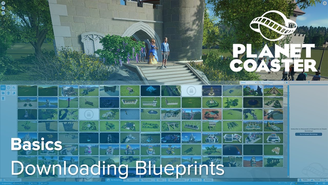 planet coaster blueprints download